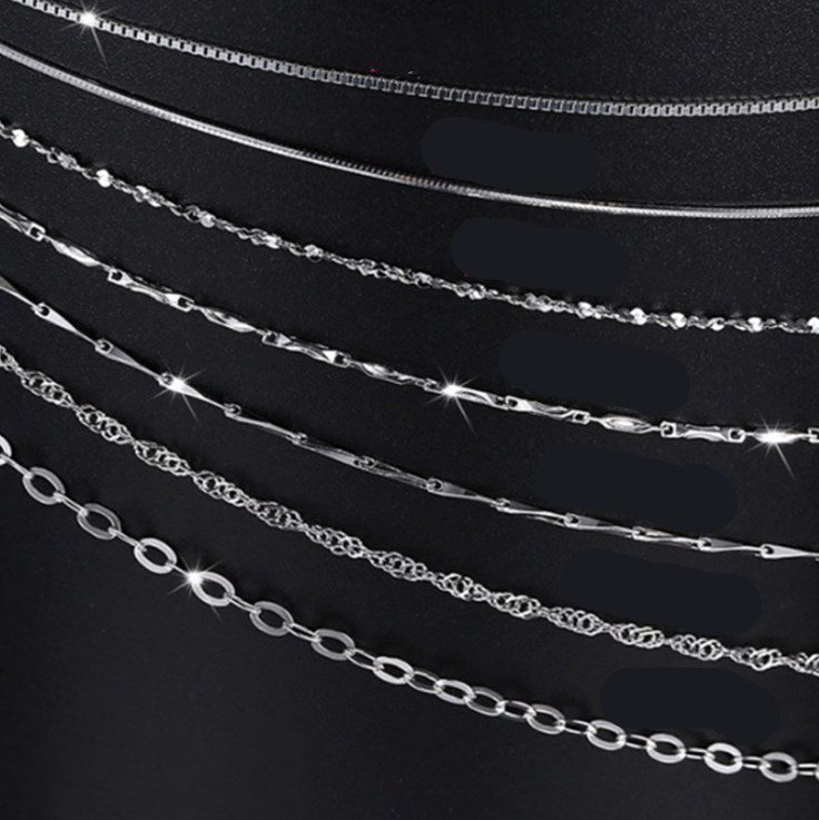S925 sterling silver necklace