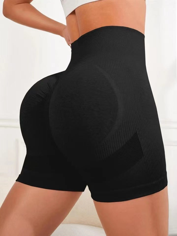 Women's Double Hip Lifting Yoga Shorts – Seamless, Breathable and Form-Fitting